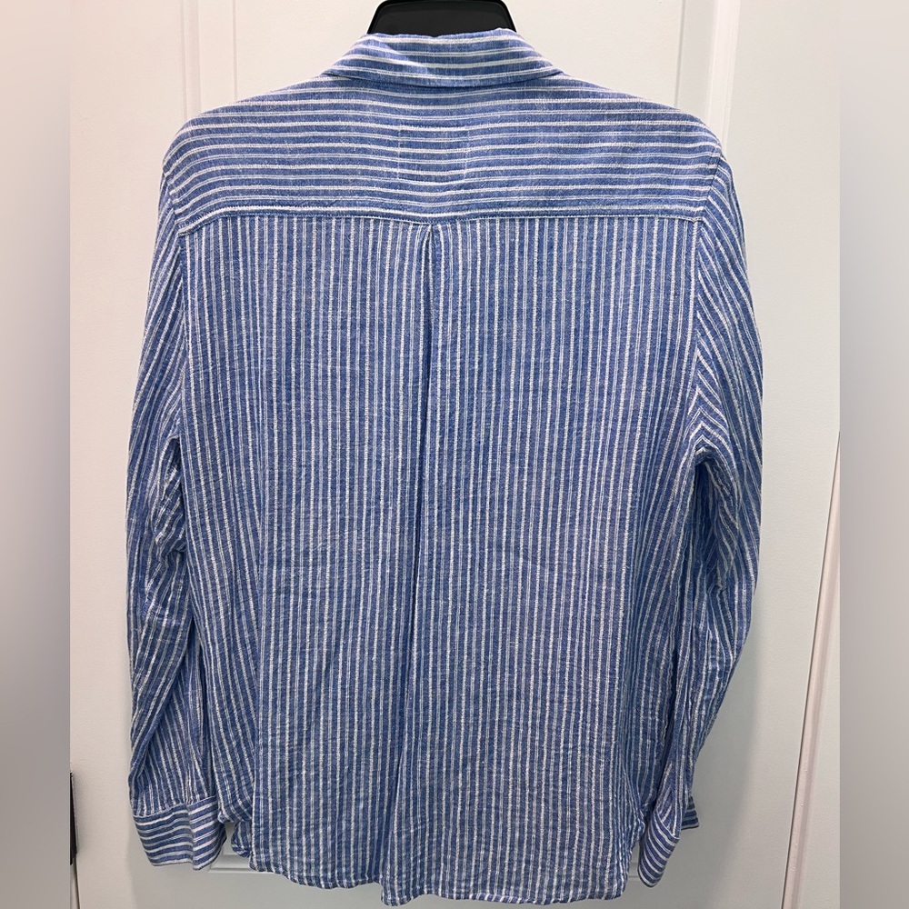 Rails Charli Azure Stripe Button Up - image 7